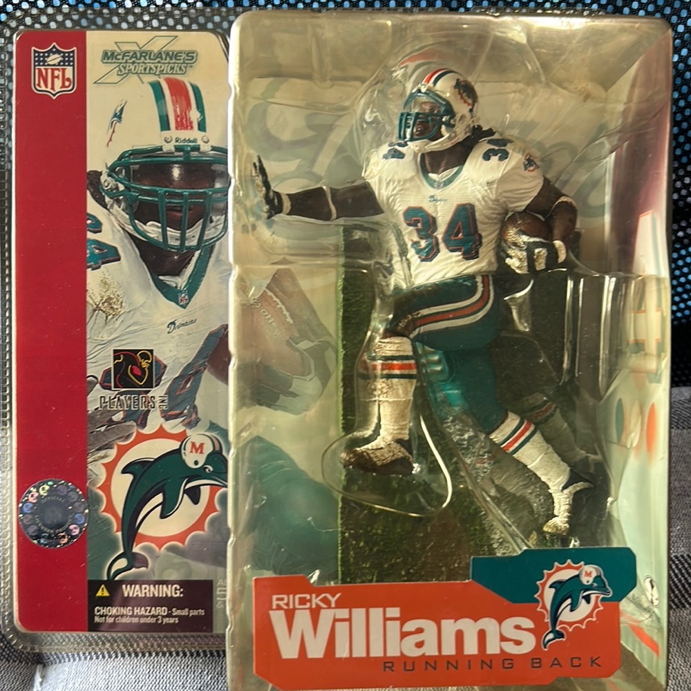 McFarlane NFL - Ricky Williams Dolphins #34